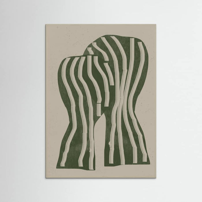 Abstract Kiss Poster – plakat og kunsttryk