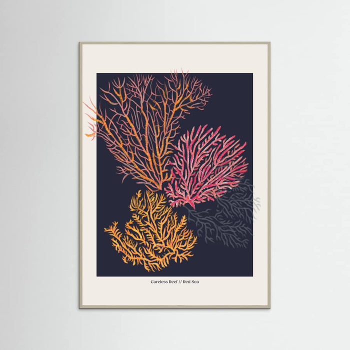 Affiche Coral Garden Careless Reef – affiche et impression d’art