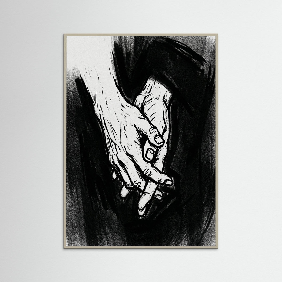 Grey Wood Dark Embrace