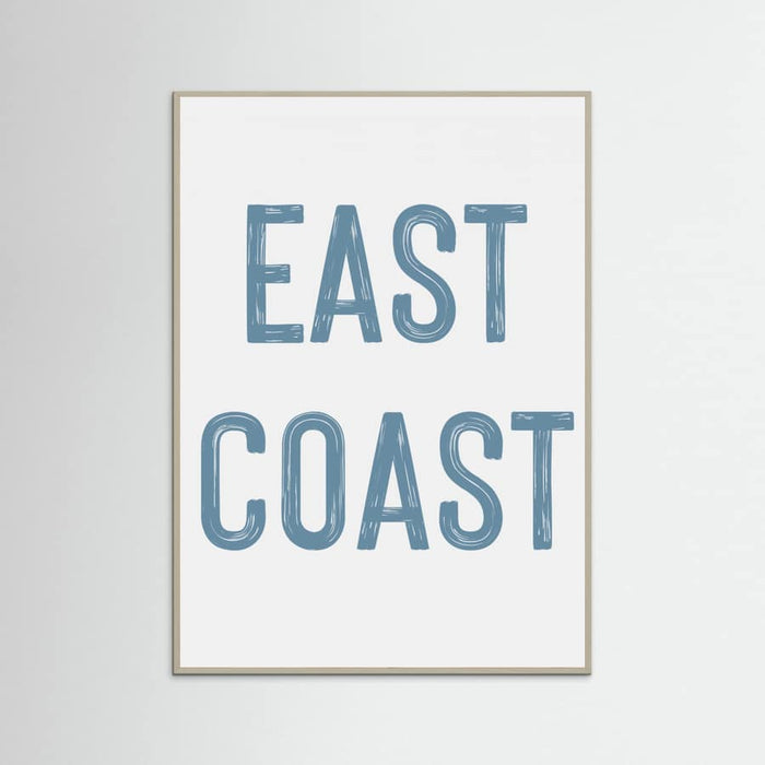 East Coast - Vertical Poster – Poster und Kunstdruck