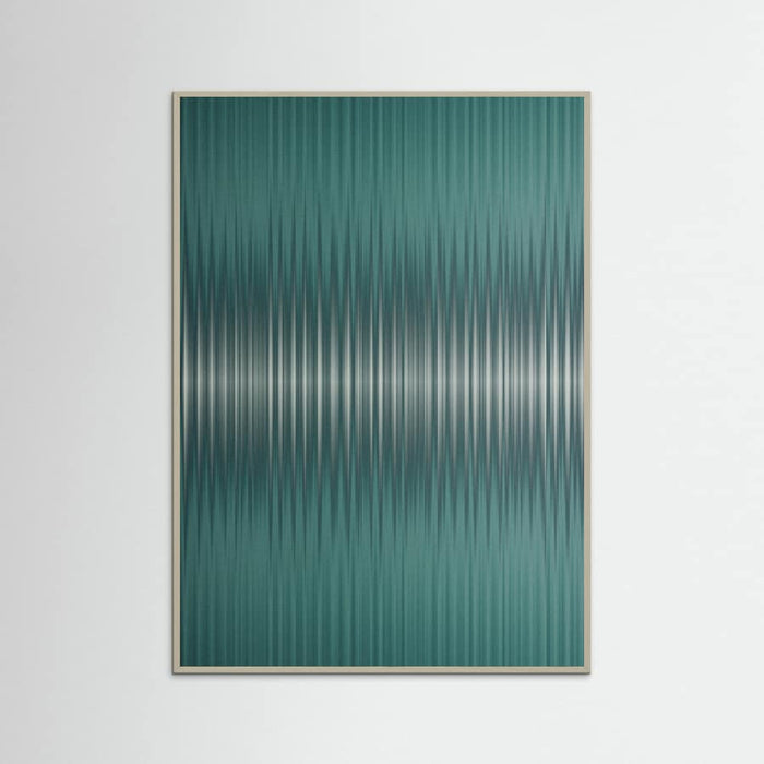 Póster Euphoria - Green and White – póster e impresión artística