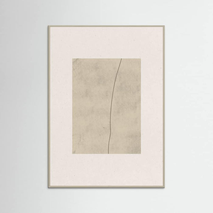 Minimalist Texture Paper No.1 Poster – poster and art print