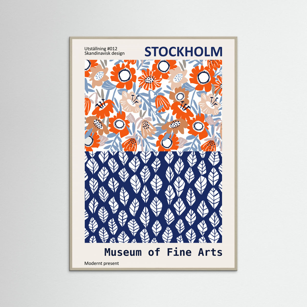 Grey Wood Museum of Fine Arts Stockholm Poster