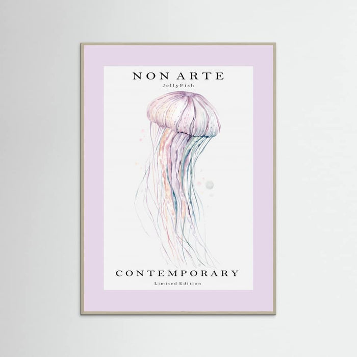 Non Arte Jellyfish Poster – poster och konsttryck