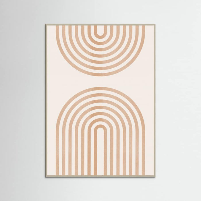 Rainbow Lines 2 Poster – Poster und Kunstdruck