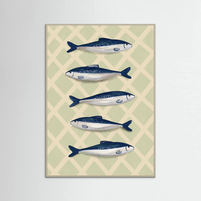 Sardines Poster – poster and art print