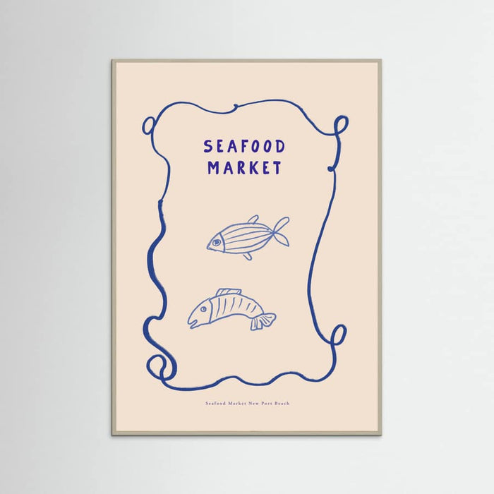 Seafoodmarket Poster – poster and art print