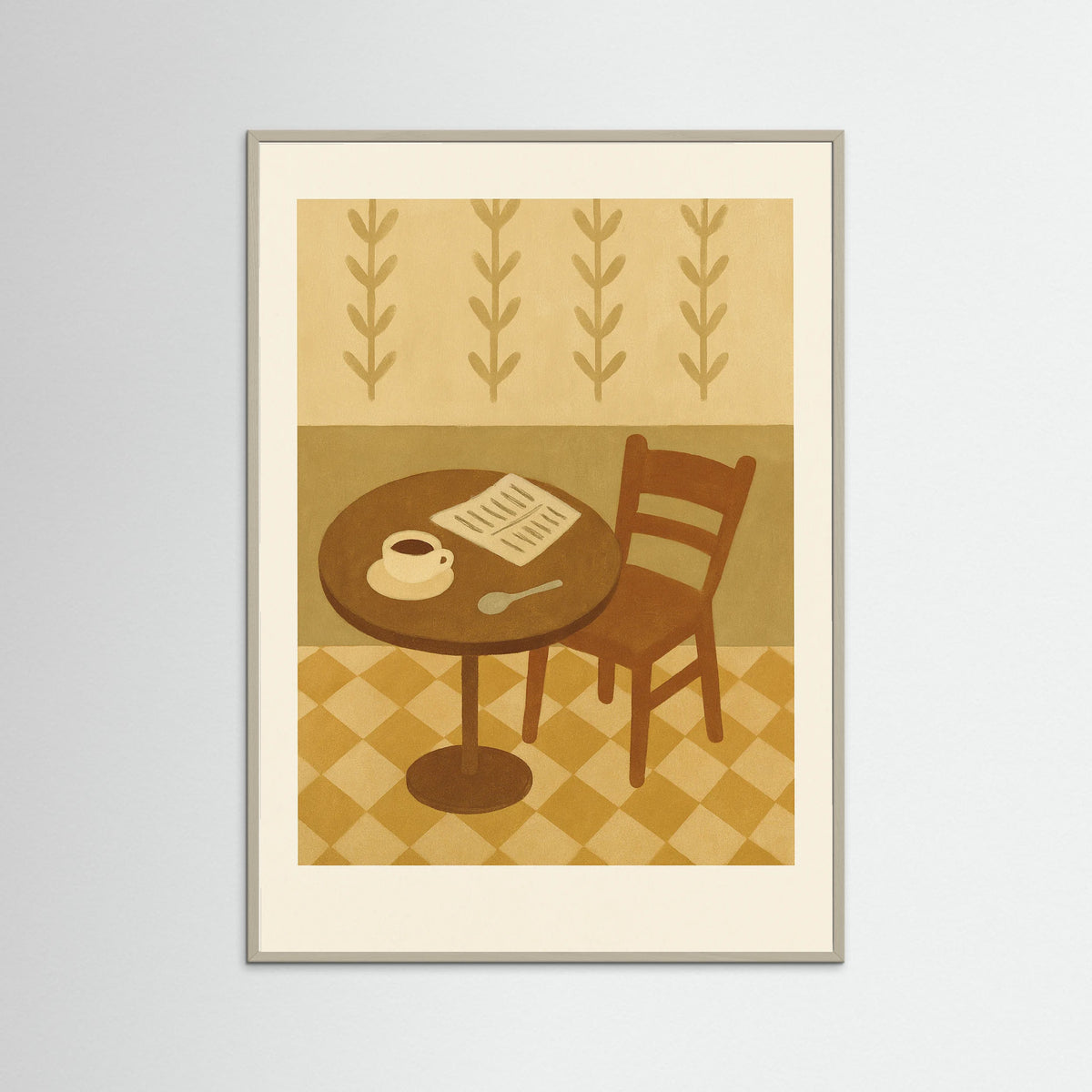Grey Wood Small Cafe