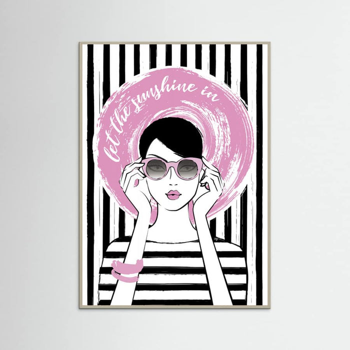 Sunshine Girl Poster – plakat og kunsttryk