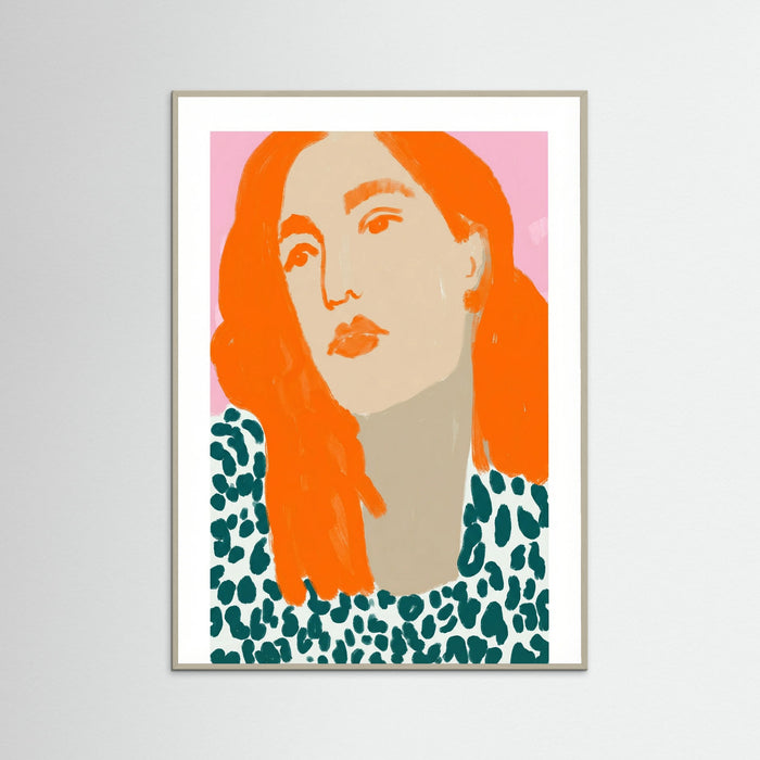Grey Wood Wild Heart Woman