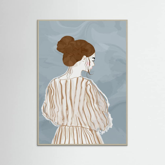 Woman To Stand Alone Poster – poster and art print
