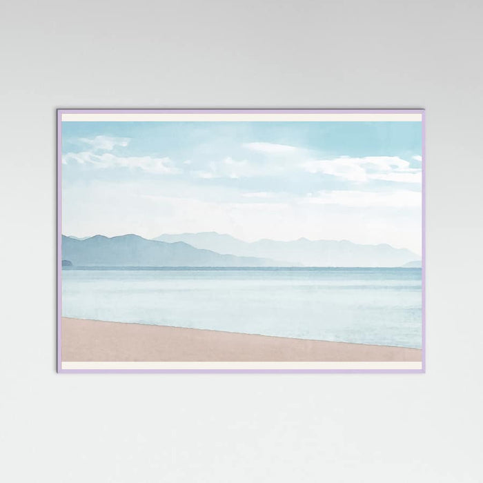 Beach View Poster – poster and art print