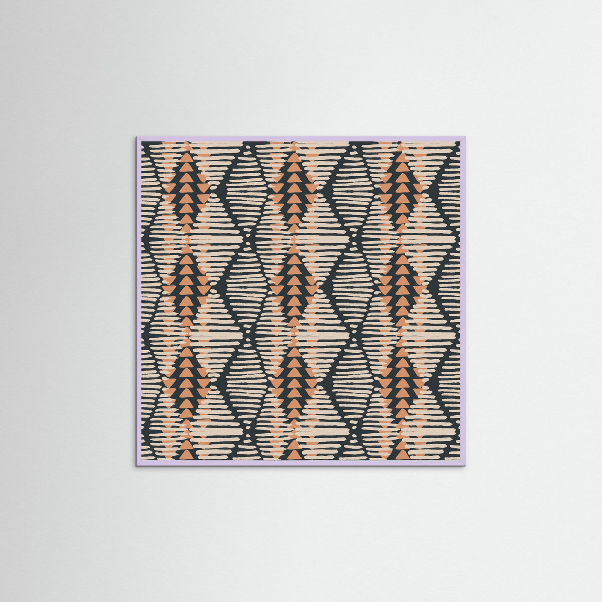 Lilac Wood Boho Lines Poster