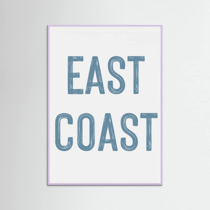 East Coast - Vertical Poster – Poster und Kunstdruck