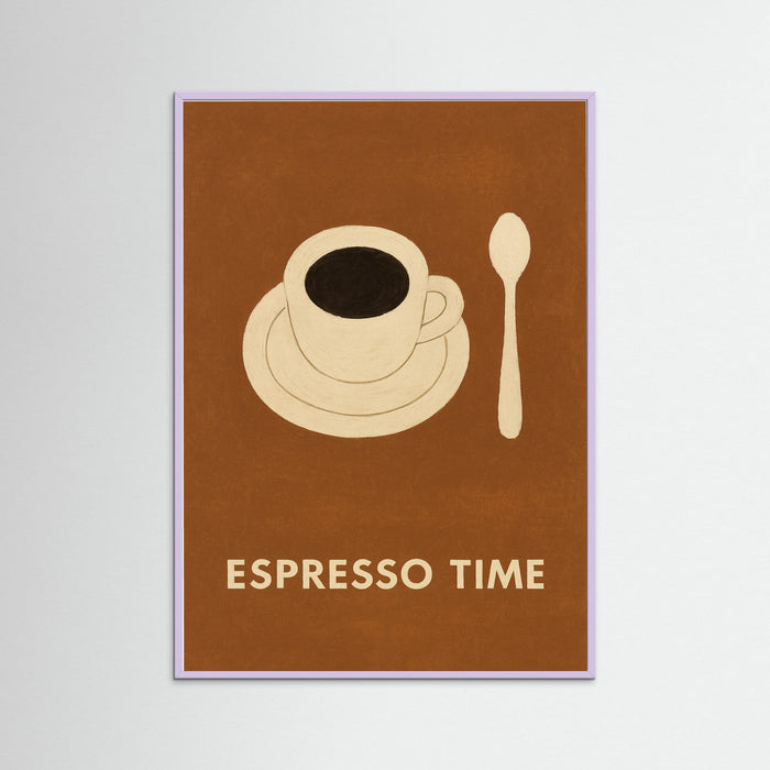 Lilac Wood Espresso Time