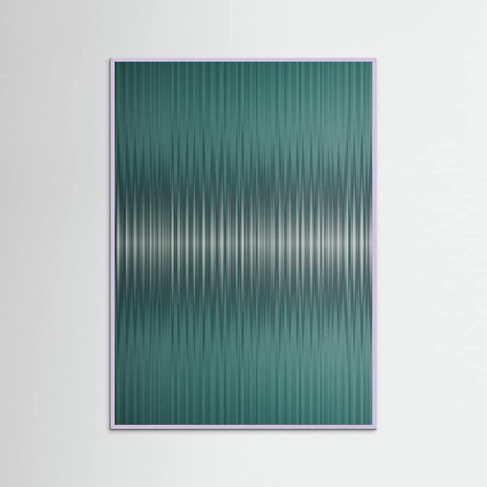 Póster Euphoria - Green and White – póster e impresión artística