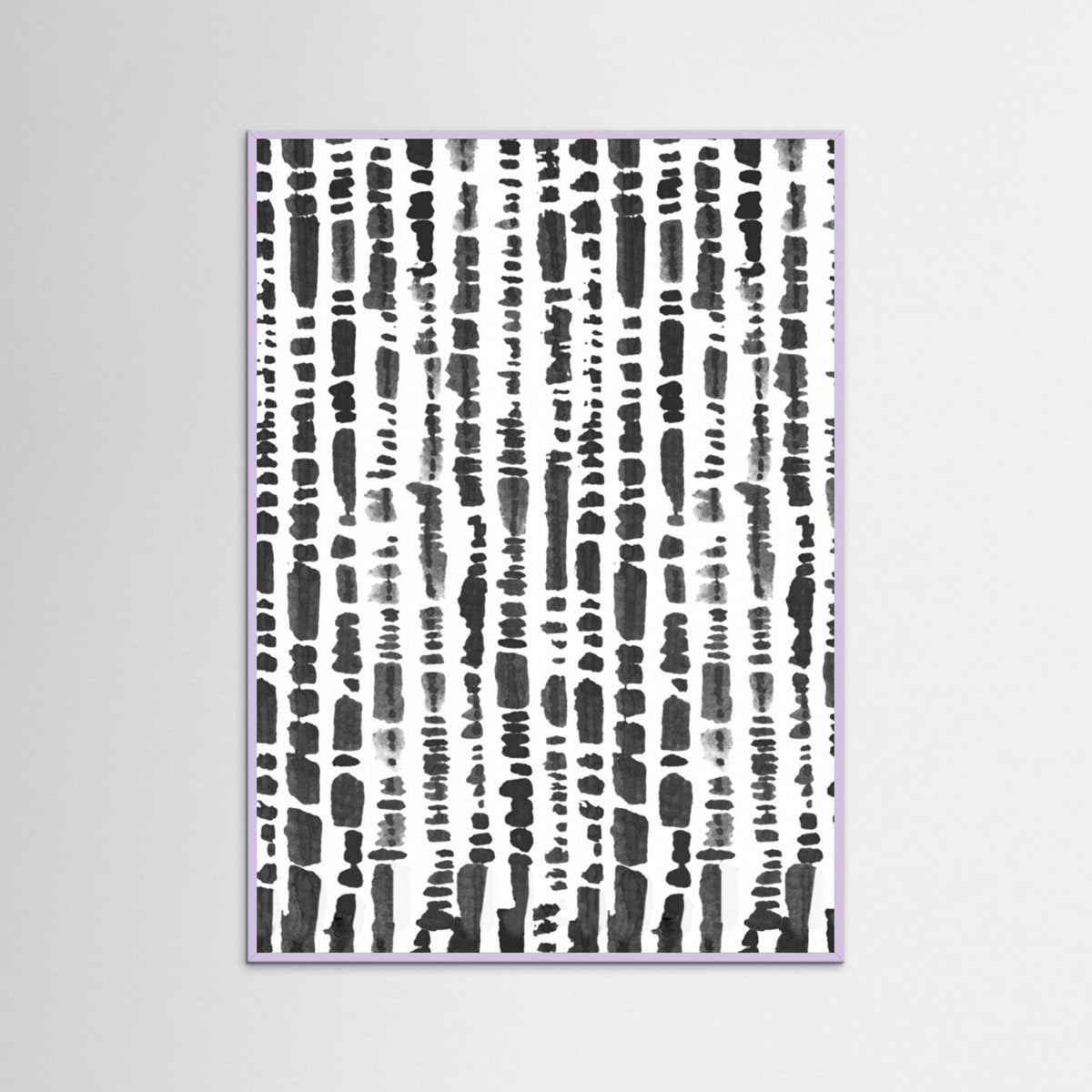 Lilac Wood LINEAR Poster