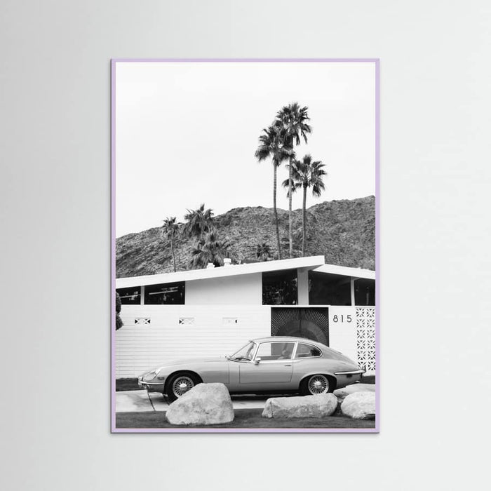Lilac Wood Palm Springs Ride II Poster