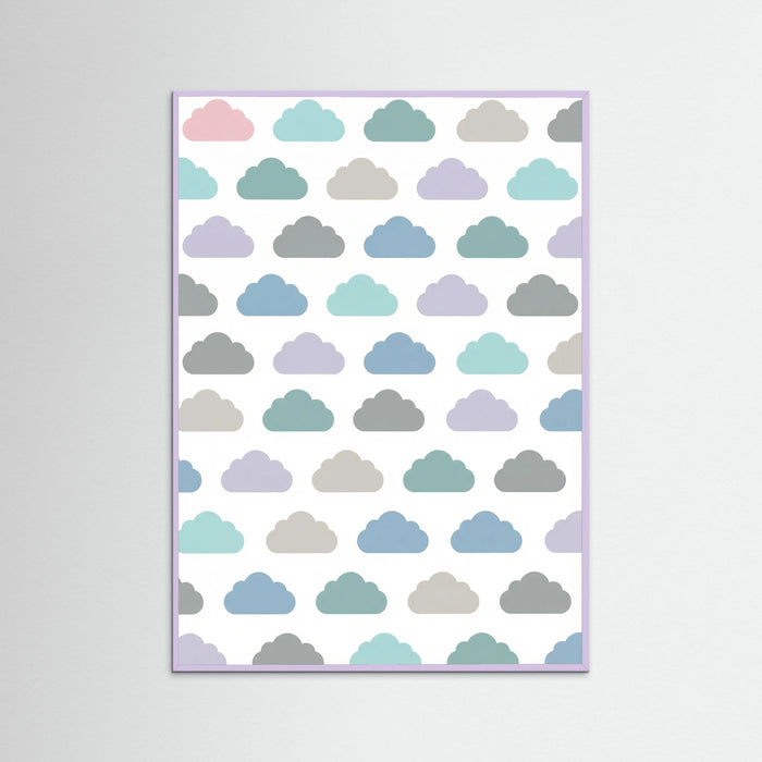 Lilac Wood Pastel Rainfall