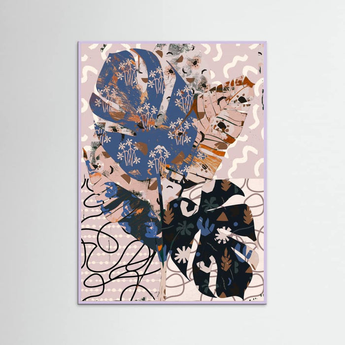 Lilac Wood Patternplayno10 Poster