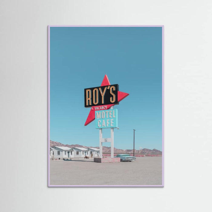 Poster Roy's Motel Cafe Retro Sign – poster e stampa artistica