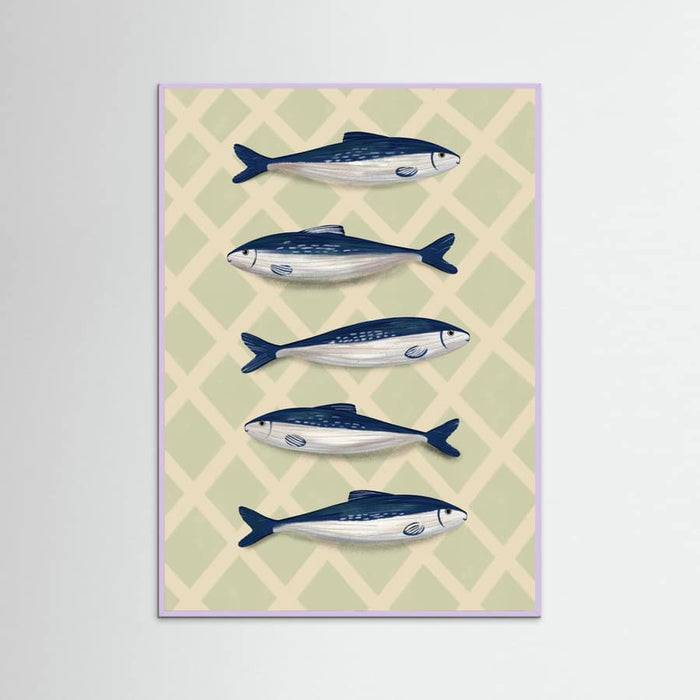 Sardines Poster – poster and art print