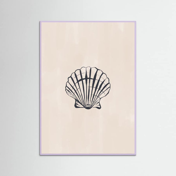 Seashell Poster – plakat og kunsttryk