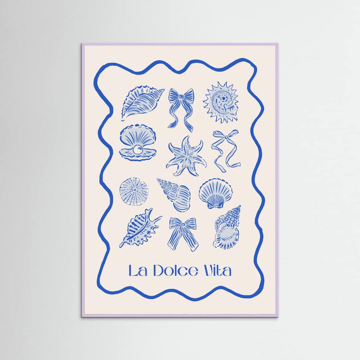 Shells & Bows Poster – poster och konsttryck