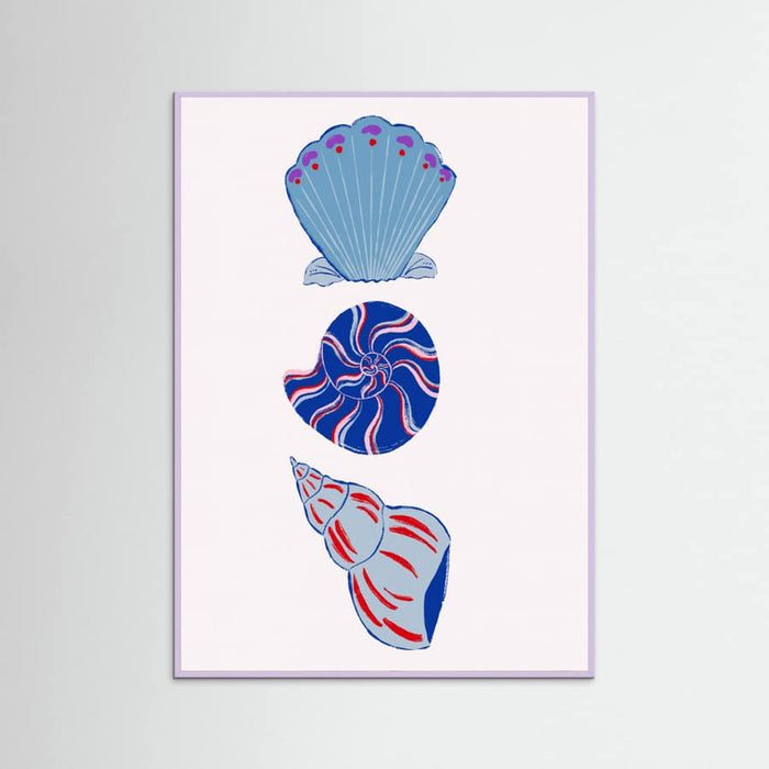 Shells Poster – poster and art print