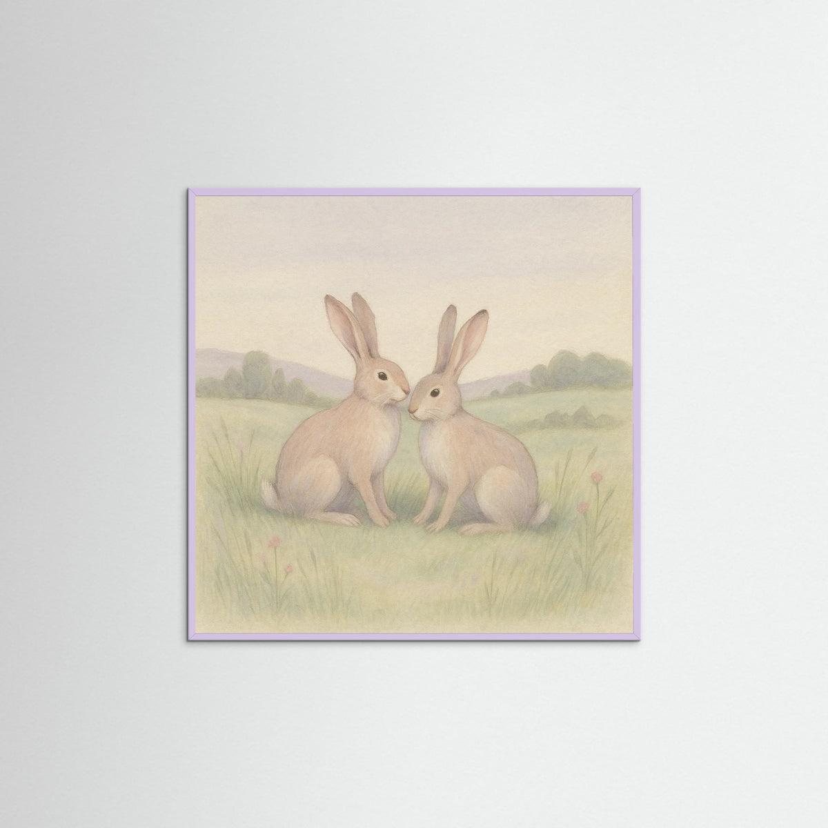 Lilac Wood Square Gentle Meadow