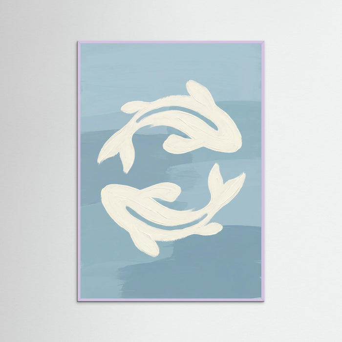Lilac Wood Swan Symmetry