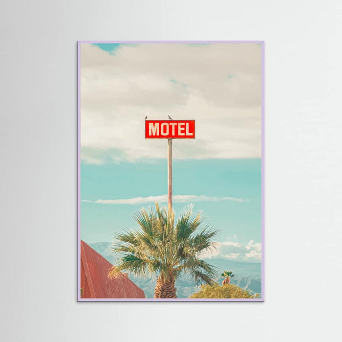 Lilac Wood This Motel is for the Birds Poster