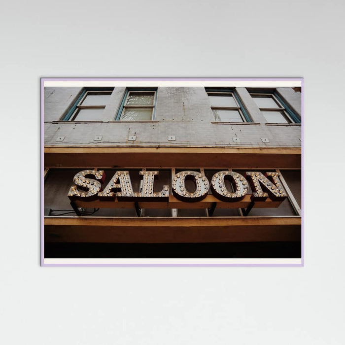 Ventura Saloon Poster – poster and art print