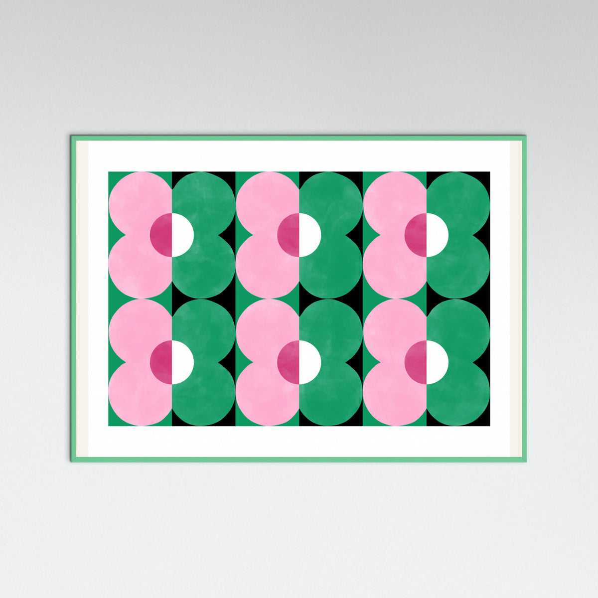 Mint Wood 3x4 Aspectratiomixed42 Poster