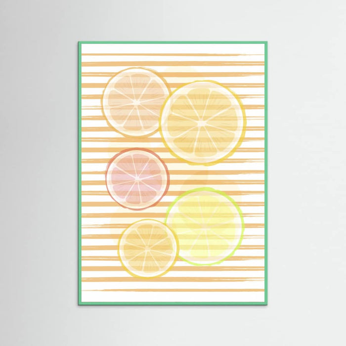 Citrus Poster – poster and art print