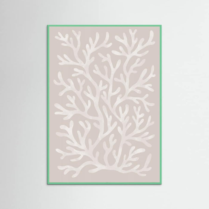 Póster Coral pattern II – póster e impresión artística
