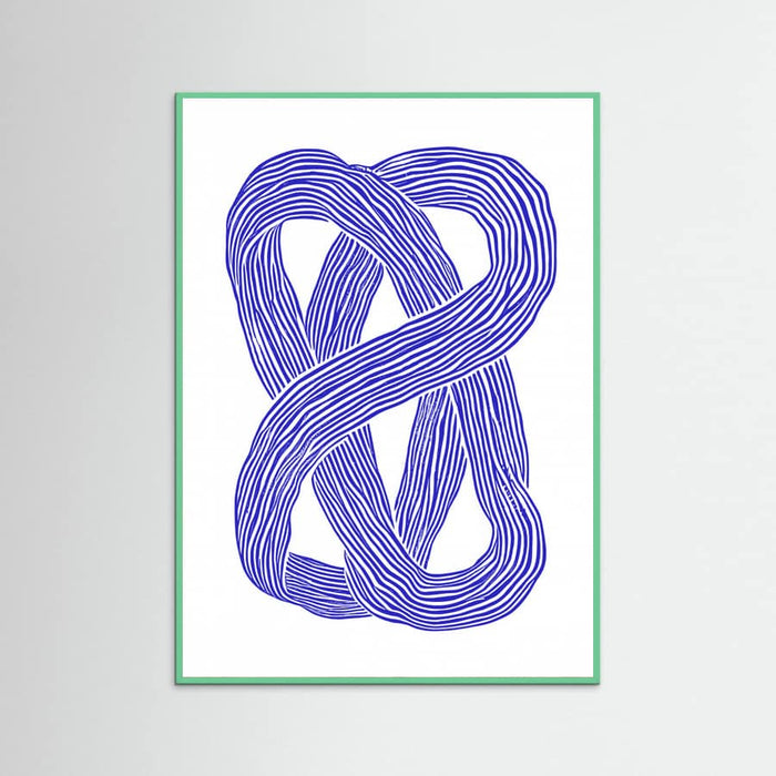 Knots No 3 Poster – poster and art print
