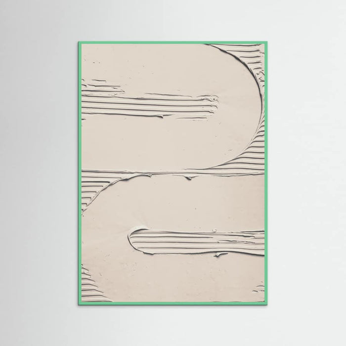 Mud Texture 11 Beige Poster – plakat og kunsttryk