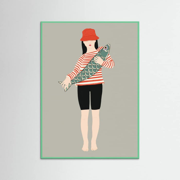 My fish Poster – Poster und Kunstdruck