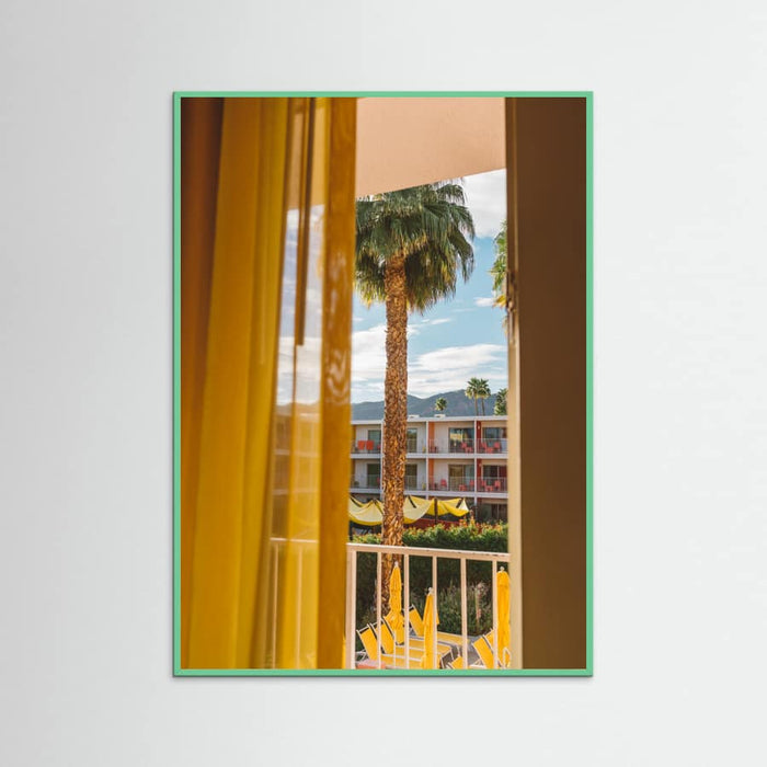 Mint Wood Palm Springs Dreams Poster