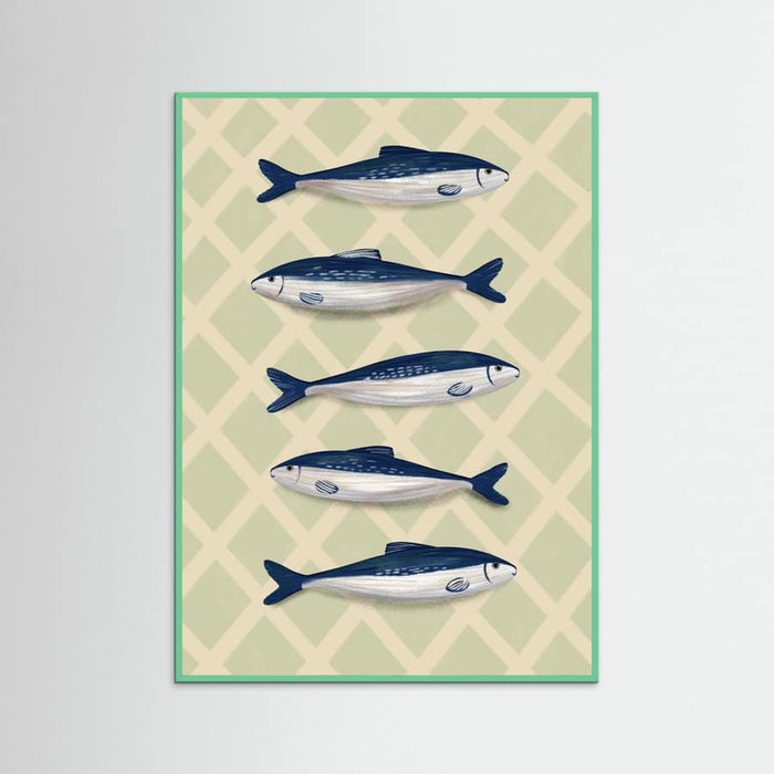 Sardines Poster – poster and art print