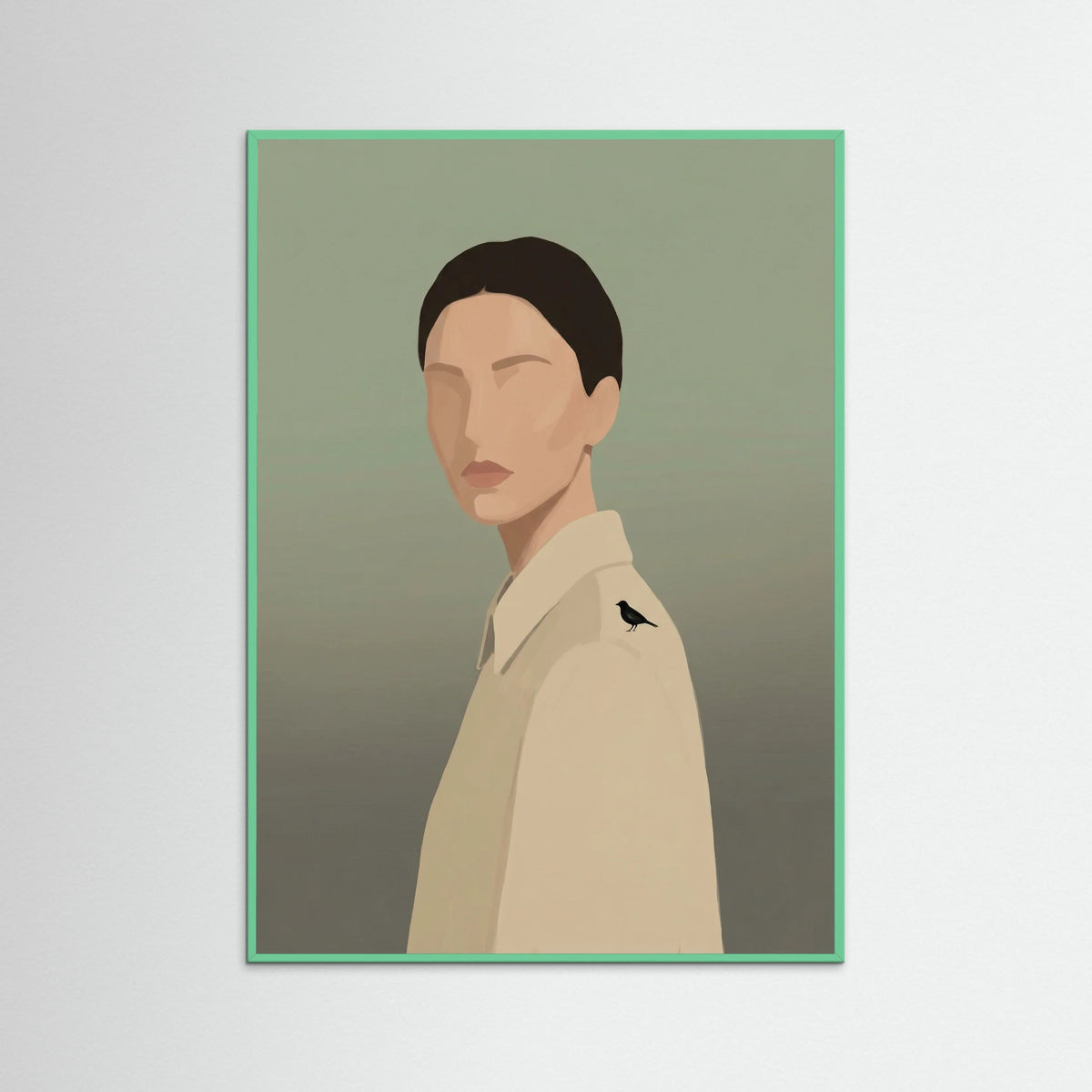 Mint Wood Shaded Persona