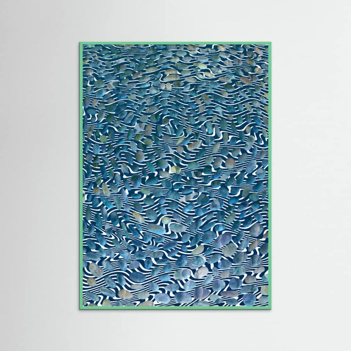 Mint Wood Sitting By the River Poster