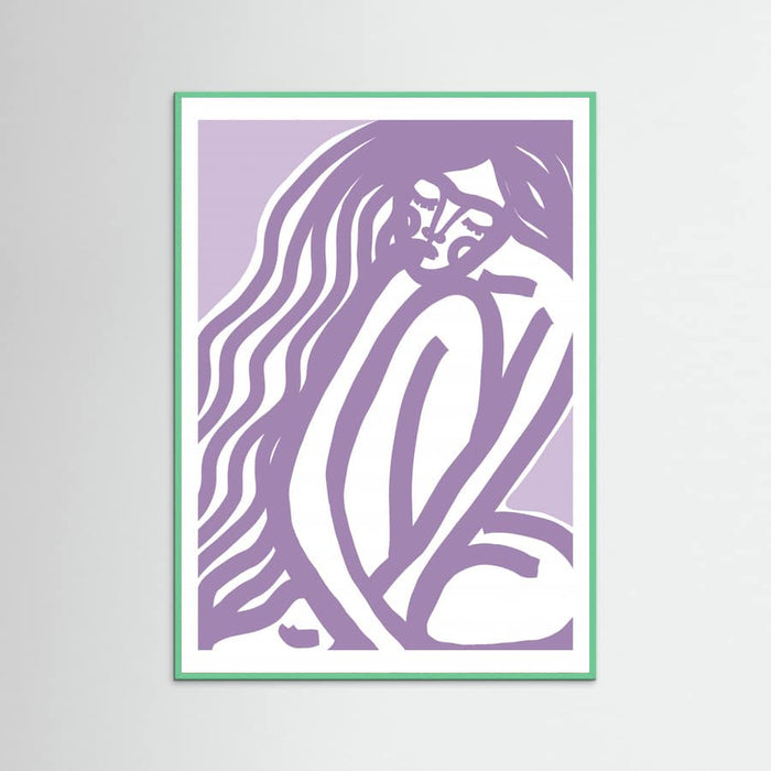 The Silence (Purple) Poster – Poster und Kunstdruck