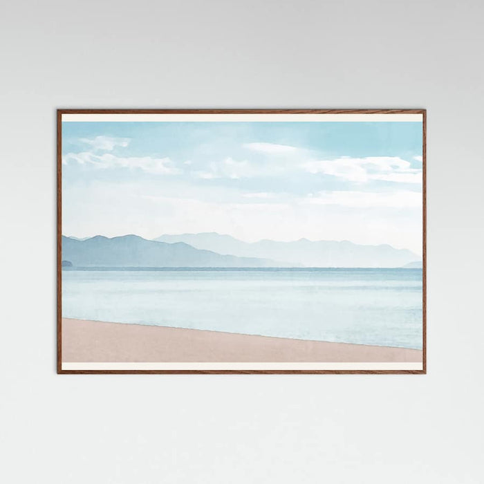 Beach View Poster – poster and art print