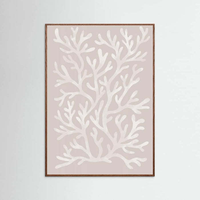 Coral pattern Poster – poster and art print