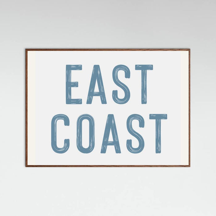 East Coast - Horizontal Poster – poster and art print