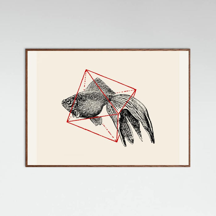 Poster Fish In Geometrics Nº3 – poster e stampa artistica