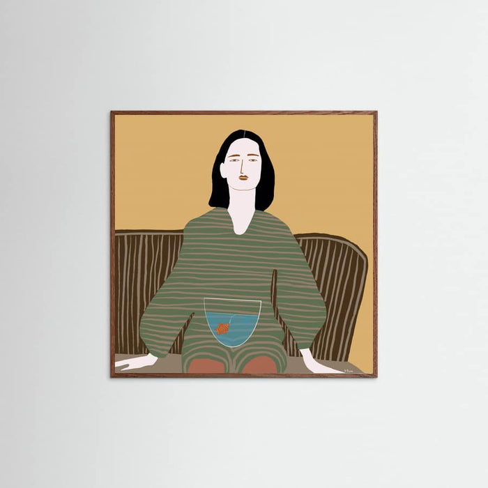 Fish lady Poster – poster och konsttryck