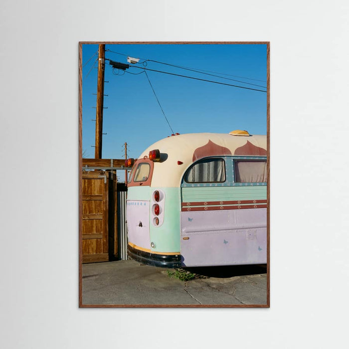 Joshua Tree Bus Poster – plakat og kunsttryk
